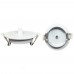 Recessed rose for ceiling lamp– white