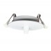 Recessed rose for ceiling lamp– white