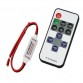 Mini Dimmer Controller - single color Led strip 5V/12V/24V DC + Remote control