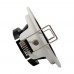 Frame Round adjustable for LED MR16 GU10 - Ø85mm - Aluminium