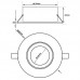 LED Frame Fixed round White GU10-MR16