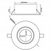 Frame Round adjustable for LED MR16 GU10 - Ø85mm - Aluminium