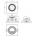 Downlight LED 7W 45 ° Square