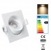Downlight LED 7W 45 ° Square