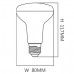 LED Bulb 12W E27 PAR R80 120º