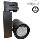 3-PHASE LED Tracklight 40W BERLIN Black CRI +90 UGR17