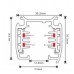 3-PHASE Track Rail Black - 2 meter