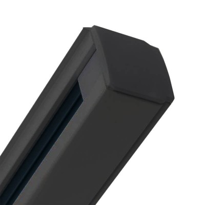 3-PHASE Track Rail Black - 2 meter