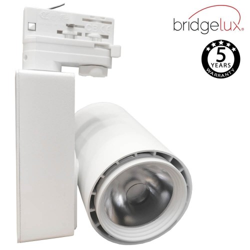 3-PHASE LED Tracklight 40W BERLIN White CRI +90 UGR17