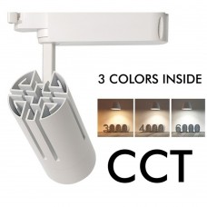 LED Tracklight 30W VIENNA White -CRI +85 CCT
