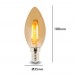 4W LED Bulb Candle Filament E14 C37 - Dimmable