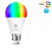 10W SMART Wifi RGB+CCT LED Bulb - A60 Dimmable - E27