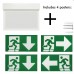 5W LED Emergency Exit Light Sign - 2 Faces 5W LED Emergency Exit Light Sign - 2 Faces