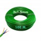 Electric hose (halogen free). CE approved commercial use 3x1.5mm 100Meter RZ1-K