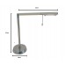 Steel table lamp 3W G9