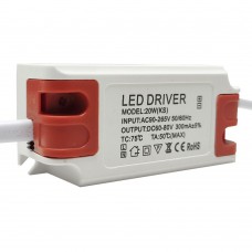 Driver for LED luminaires 18-20W 300mA