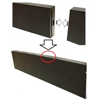 LED screen commercial display Modular Pixel 5 RGB Full Color - 2 Modules