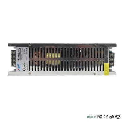 Power Supply 12V 200W Aluminio IP20