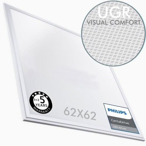 LED Panel 62x62 44W Philips CertaDrive UGR17