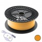 Neon LED CIRCULAR Flexible 220V - Coil 25m 16mm - 9.6W/m Orange