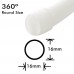 Neon LED CIRCULAR Flexible 220V - Coil 25m 16mm - 9.6W/m - Pink
