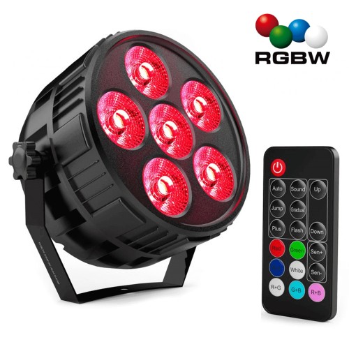 36W LED Mini PAR Spotlight MONTANA RGBW + with command