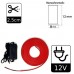 Pack LED Red Neon LED 6mm 12V + Power supply