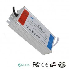 Power supply 12V 60W 4A - Aluminium IP67