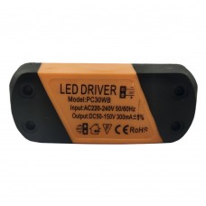 Driver for LED luminaires 30W 300mA