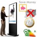 Totem Advertising Poster Interactive Touch LCD Full HD Goodview 55 ″ - Use 24h.