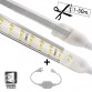 LED strip 15W - CUSTOM CUT - Dimmable 220V AC SMD 2835 180 LED/m IP65 - 15mm