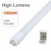 LED Tube Glass 8W 60cm 300º - HIGH LUMINOSITY - OSRAM CHIP