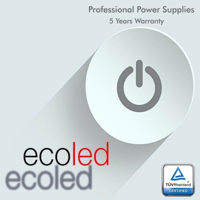 Power supply PROFESSIONAL SLIM 24V 60W - ECOLED - IP20 - TÜV