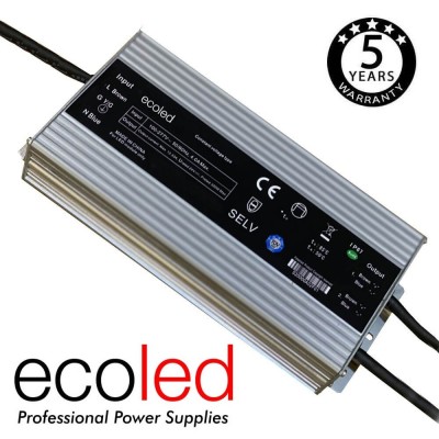Power supply PROFESSIONAL 24V 320W - ECOLED - IP67 - TÜV