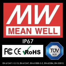 Power supply PROFESSIONAL 5V 25W 5A - MEANWELL - IP67 - TÜV