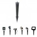 Aluminum spike for garden LED reflector