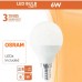 LED Bulb 6W E14 G45 220º - OSRAM CHIP DURIS E 2835