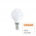 LED Bulb 6W E14 G45 220º - OSRAM CHIP DURIS E 2835