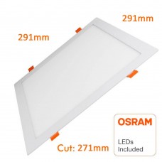 30W LED Square Downlight Slim - OSRAM CHIP DURIS E 2835