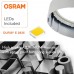 LED Ceiling Light Circular Surface 15W - OSRAM CHIP DURIS E 2835