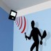 20W LED Floodlight with Motion Sensor PIR