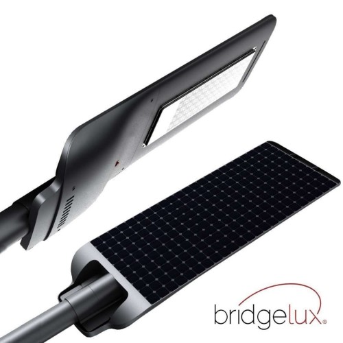 100W PROFESSIONAL Solar LED Streetlight - ULTRA SLIM - Motion Sensor 150lm/W
