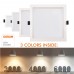 30W LED Downlight Square - OSRAM CHIP DURIS E 2835 - CCT - UGR17