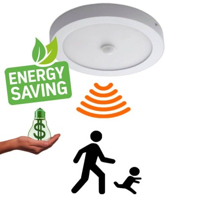 20W LED Ceiling Light Surface Motion Detector - CCT- OSRAM CHIP