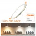 20W LED Circular Downlight Slim - Stainless Steel - CCT - OSRAM CHIP DURIS E 2835