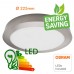 Circular Stainless Steel 20W LED Ceiling Light - CCT - OSRAM CHIP DURIS E 2835