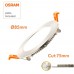 5W LED Circular Downlight Slim - Stainless Steel - CCT - OSRAM CHIP DURIS E 2835
