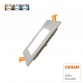 5W LED Square Downlight Slim - Stainless Steel - CCT - OSRAM CHIP DURIS E 2835