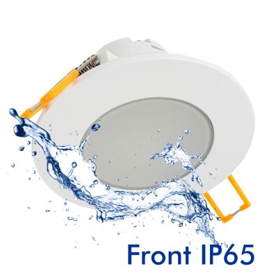 5W LED Downlight 5W - White - IP65- Wet areas