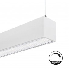 Linear Lamp Pendant - MUNICH MINI WHITE - 0.44m - 0.94m - 1.44m - 1.94m - IP54